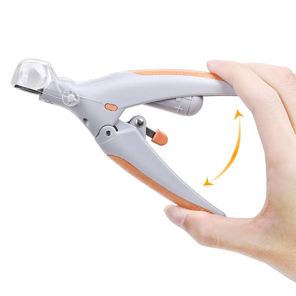 Professional Pet Nail Clipper Scissors with LED Light Cat and Dog Claw